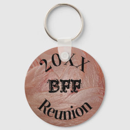 Best Friend Reunion Girly Pastel Pink Girl Event Sleutelhanger