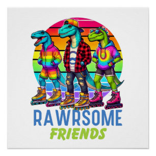 Best Friend Shirt Bestie Team Shirt BFF-Shirt Perfect Poster