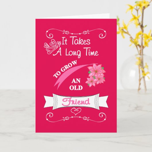 Best Friend Special Kaart (Gele Bloem)