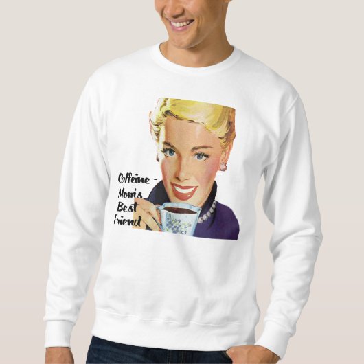 Best Friend Sweatshirt van Caffeine-Mam (Voorkant)
