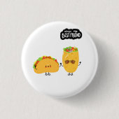 Best Friend Taco and Burrito Ronde Button 3,2 Cm (Voorkant)