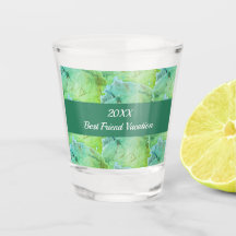 Best Friend Vacation Artistic Green Girls Trip