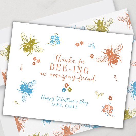 Best Friend Valentijnsdag Holiday Kaart