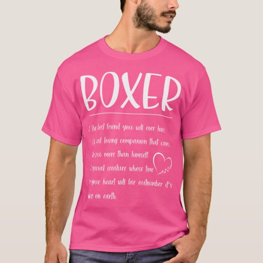 Best Friend You Will - Definition Boxer T-shirt (Voorkant)