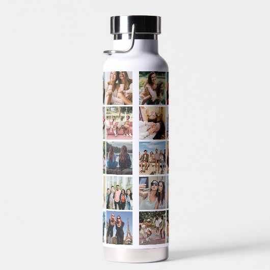 Best Friends 26 Photo Collage Waterfles (Rechts)