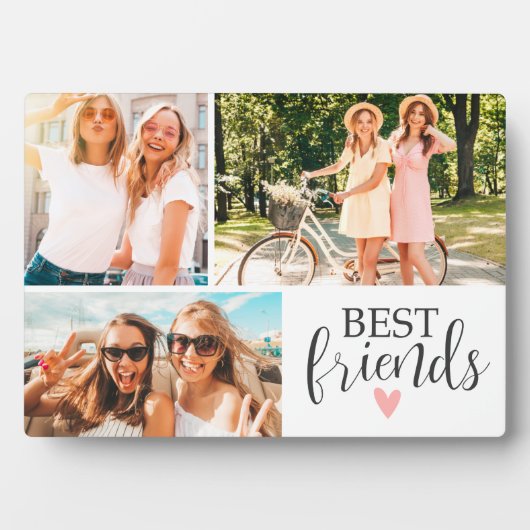 Best Friends 3 Photo Collage Fotoplaat (voorkant)