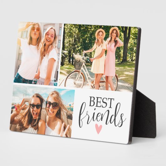Best Friends 3 Photo Collage Fotoplaat (Zijkant)