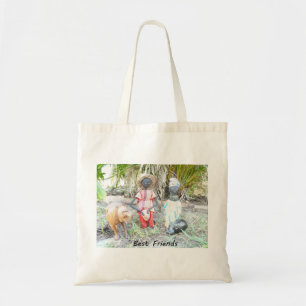 Best Friends African Dolls Oerwoud setting Tote Bag