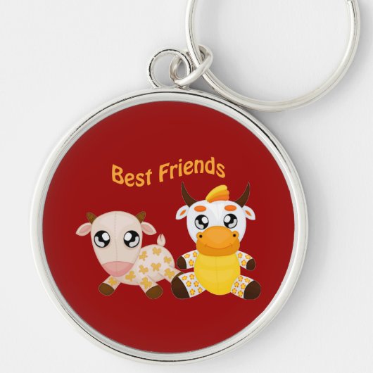 Best Friends Animal Sleutelhanger (Voorkant)