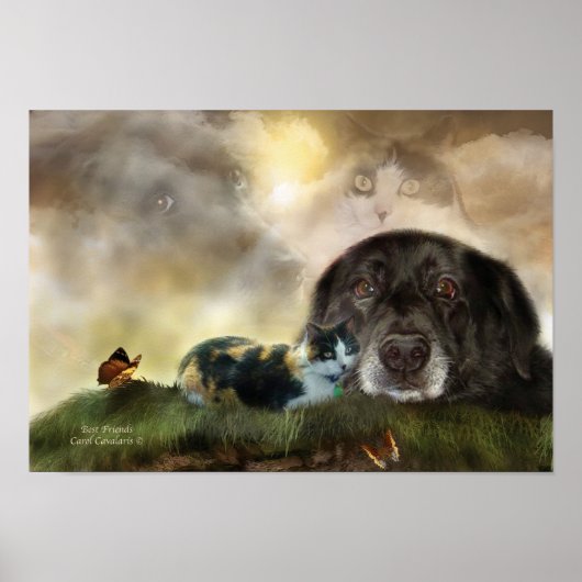 Best Friends Art Poster/Print Poster (Voorkant)