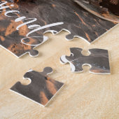 Best Friends Besties BFF Photo Keepslag Jigzaag Legpuzzel (Zijkant)