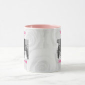 Best Friends Besties BFF toevoegen Fotonamen Stemp Mok (Midden)