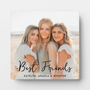 Best Friends BFF Besties Trendy Friendship Foto Fotoplaat