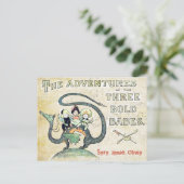 Best Friends BFF Dragon 3 Bold Babes Briefkaart (Staand voorkant)