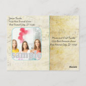 Best Friends BFF Dragon 3 Bold Babes Briefkaart (Achterkant)