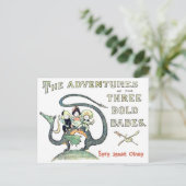 Best Friends BFF Dragon 3 Bold Babes Briefkaart (Staand voorkant)