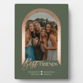 Best Friends BFF Elegant Arch Lijst Photo Keepomwi Fotoplaat (voorkant)