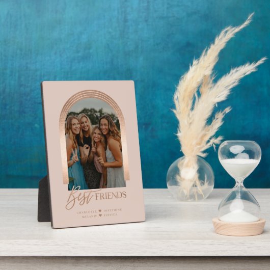 Best Friends BFF Elegant Arch Lijst Photo Keepomwi Fotoplaat (Zijkant)