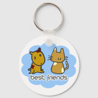 Best Friends Blue Sleutelhanger