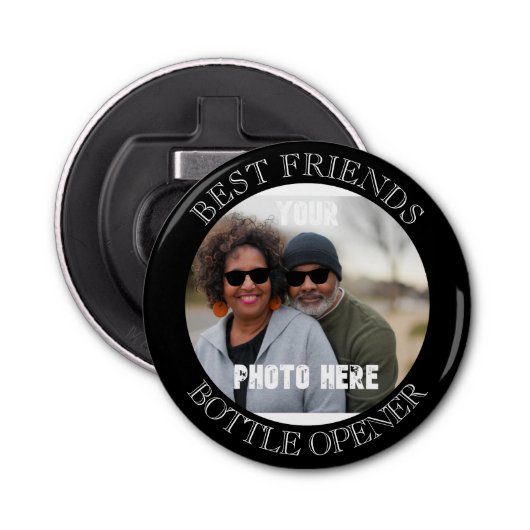 Best Friends Bottle Opener (gepersonaliseerd) (Voorkant)