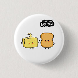 Best Friends Bread & Butter Ronde Button 3,2 Cm