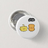 Best Friends Brood & Beleg Ronde Button 3,2 Cm (Voorkant /achterkant)