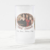 Best Friends Butterfly Flowers Matglas Bierpul (Center)