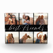 Best Friends Calligraphy Collage Fotoblokken (Voorkant)