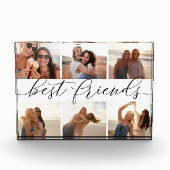 Best Friends Calligraphy Collage Fotoblokken (Voorkant)