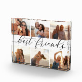 Best Friends Calligraphy Collage Fotoblokken (Rechts)