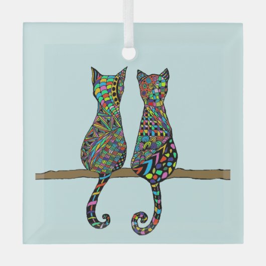Best Friends Ceramic Ornament (Voorkant)