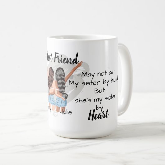 Best Friends Coffee Mok (Voorkant rechts)