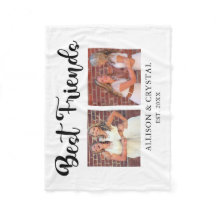 Best Friends Collage 2 foto's BFF Lettering Script