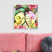 Best Friends Collectie Canvas Afdruk (Insitu (Woonkamer))