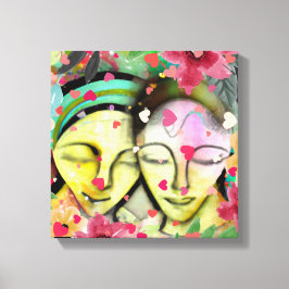 Best Friends Collectie Canvas Afdruk