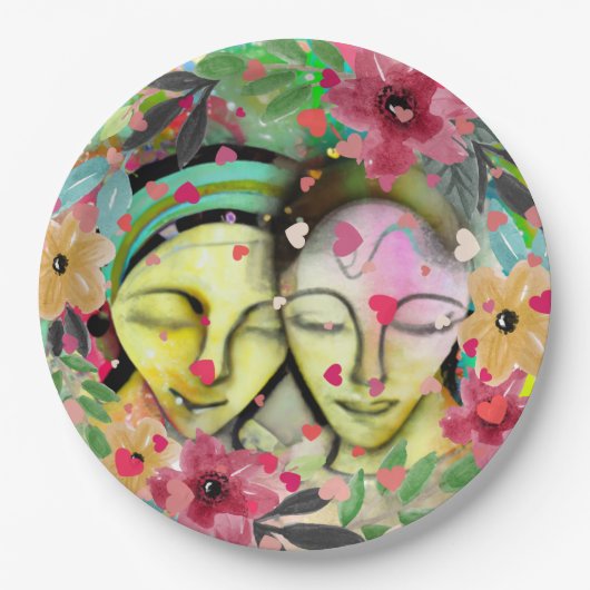 Best Friends Collectie Papieren Bordje (Voorkant)