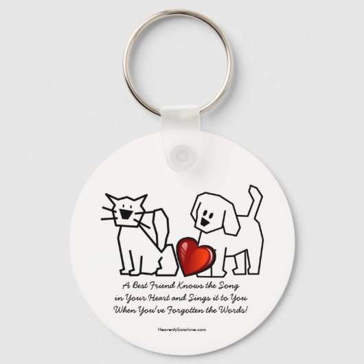 Best Friends Collectie Song Sleutelhanger (Voorkant)