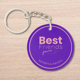 Best Friends Custom Name Sleutelhanger