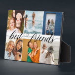 Best Friends Custom Photo Cute 6 Photo Collage Fotoplaat<br><div class="desc">Best Friends Custom Photo Cute 6 Photo Collage</div>