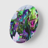 Best Friends - Dragon and Dinosaur Walking Ronde Klok (Hoek)