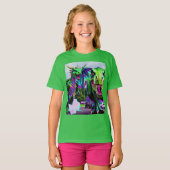 Best Friends - Dragon and Dinosaur Walking T-shirt (Voorkant volledig)