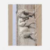 Best Friends Elephants Fleece Deken (Voorkant)