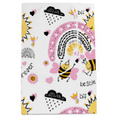 Best Friends for ever Cute BFF Girls Medium Cadeauzakje (Voorkant)