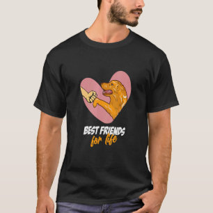 Best Friends for Life German Shepherd Dog Moms A D T-shirt