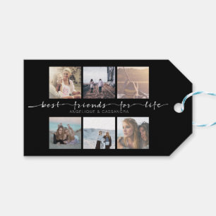 Best Friends for Life Instagram Photo Typografie Cadeaulabel