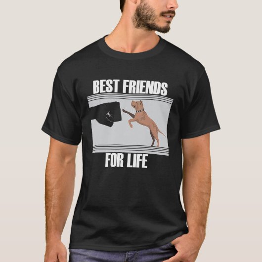 Best Friends For Life T-shirt (Voorkant)