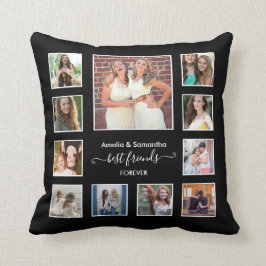 Best Friends Forever 11 Photo Collage Kussen