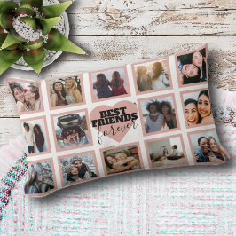 Best Friends Forever 14 Photo Collage Bestie Kussen