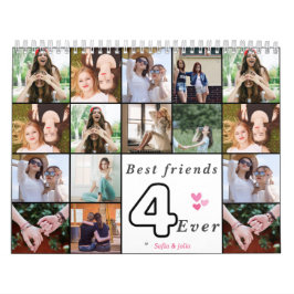 Best Friends Forever 2026 Calendar – Custom Photo Kalender