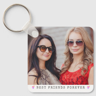Best Friends Forever 2 Foto gepersonaliseerd Sleutelhanger